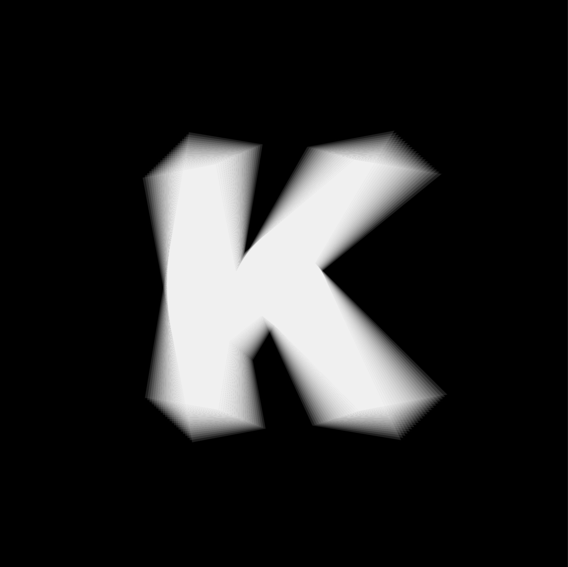 K Company Name Initial Letters Monogram Blur K Icon 20291464 Vector K Company Name Initial Letters Monogram Blur K Icon 20291464 Vector