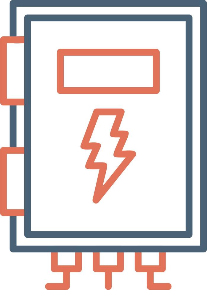 High Voltage Box Vector Icon