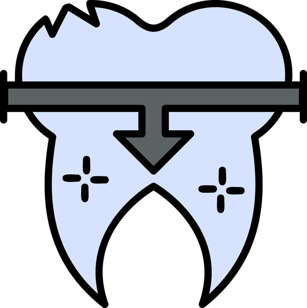 dental vector icono