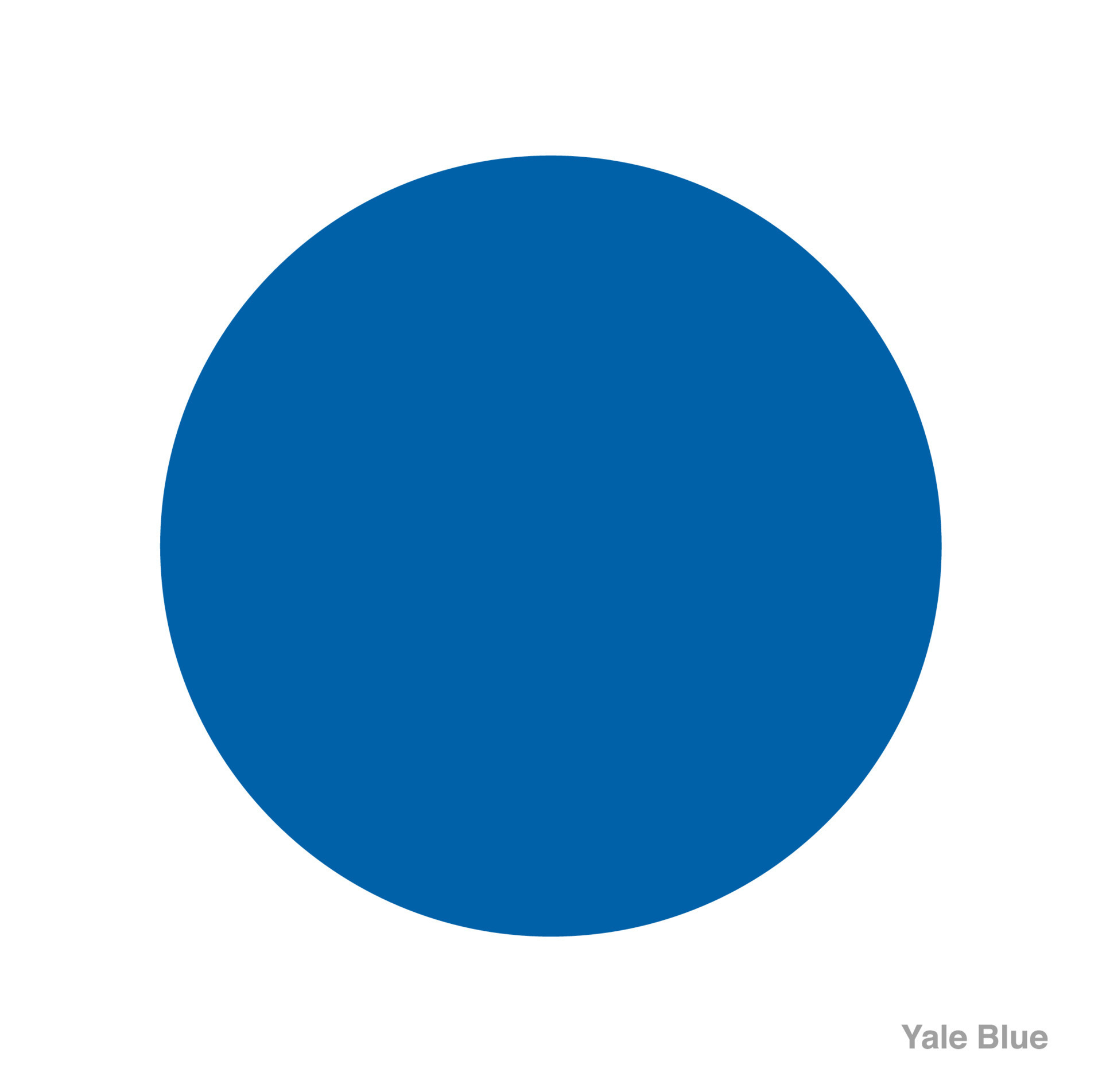 Yale blue color dot vector icon. Blue vector dot. 20291952 Vector Art