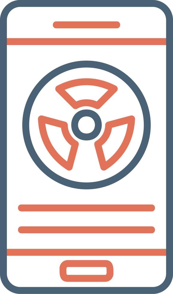 Rdiation Vector Icon