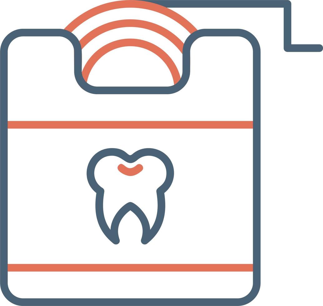 Dental Floss Vector Icon