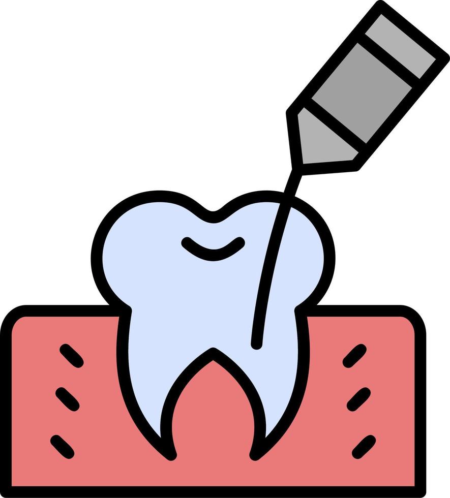 Root Canal Vector Icon