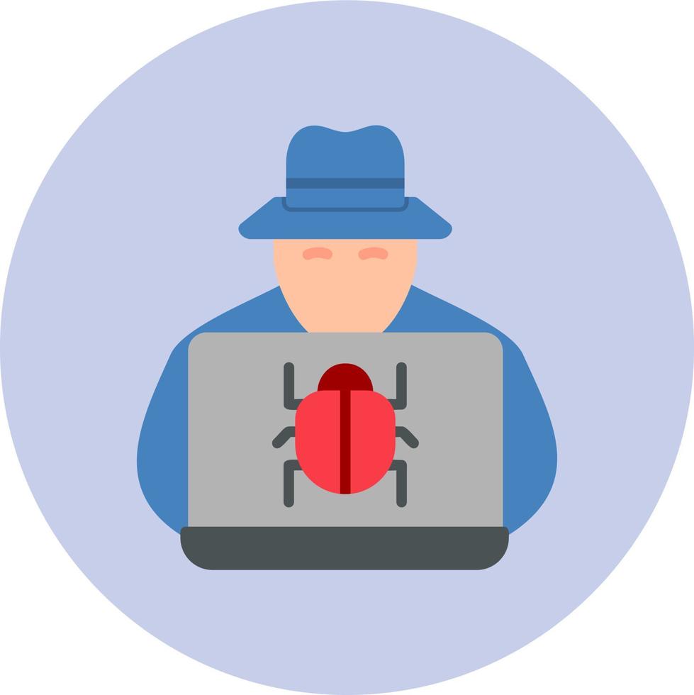 Hacker Vector Icon