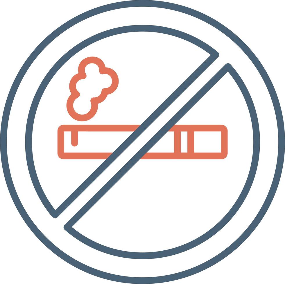 No Smoking Vector Icon