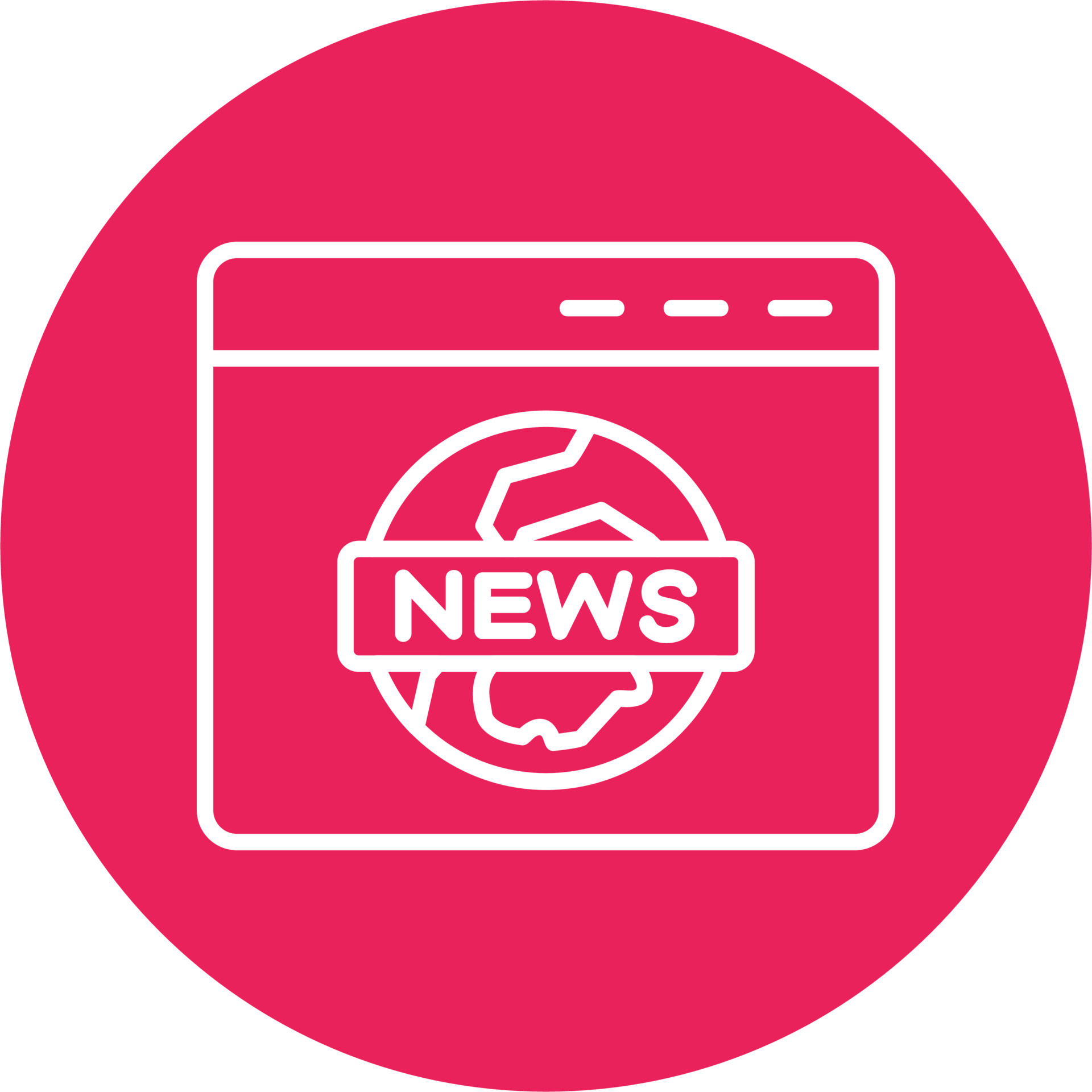 News Report Vector Icon 20292114 Vector Art at Vecteezy