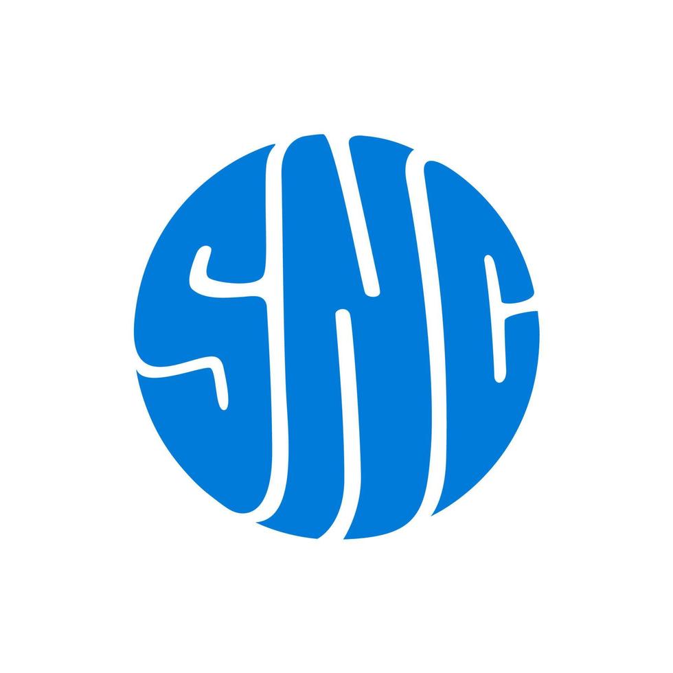 SNC comopany name icon vector