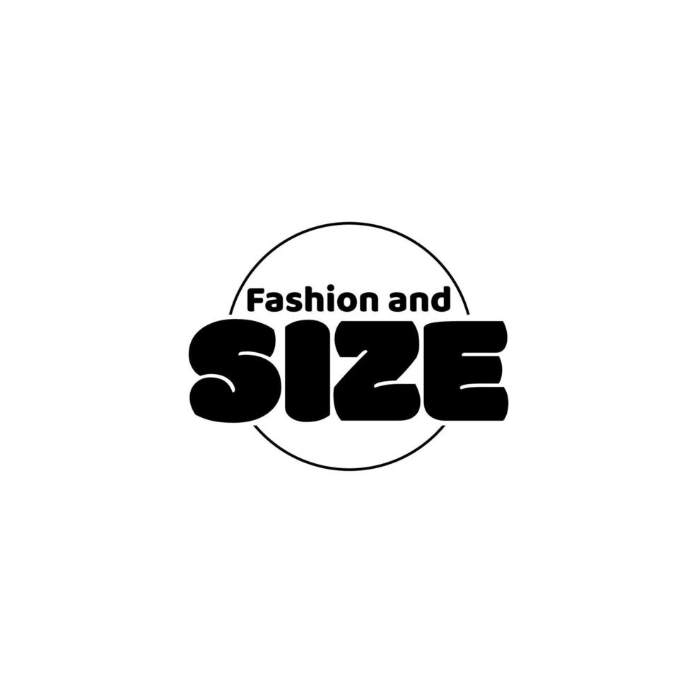 Fashion and Size vector unit. size matter.