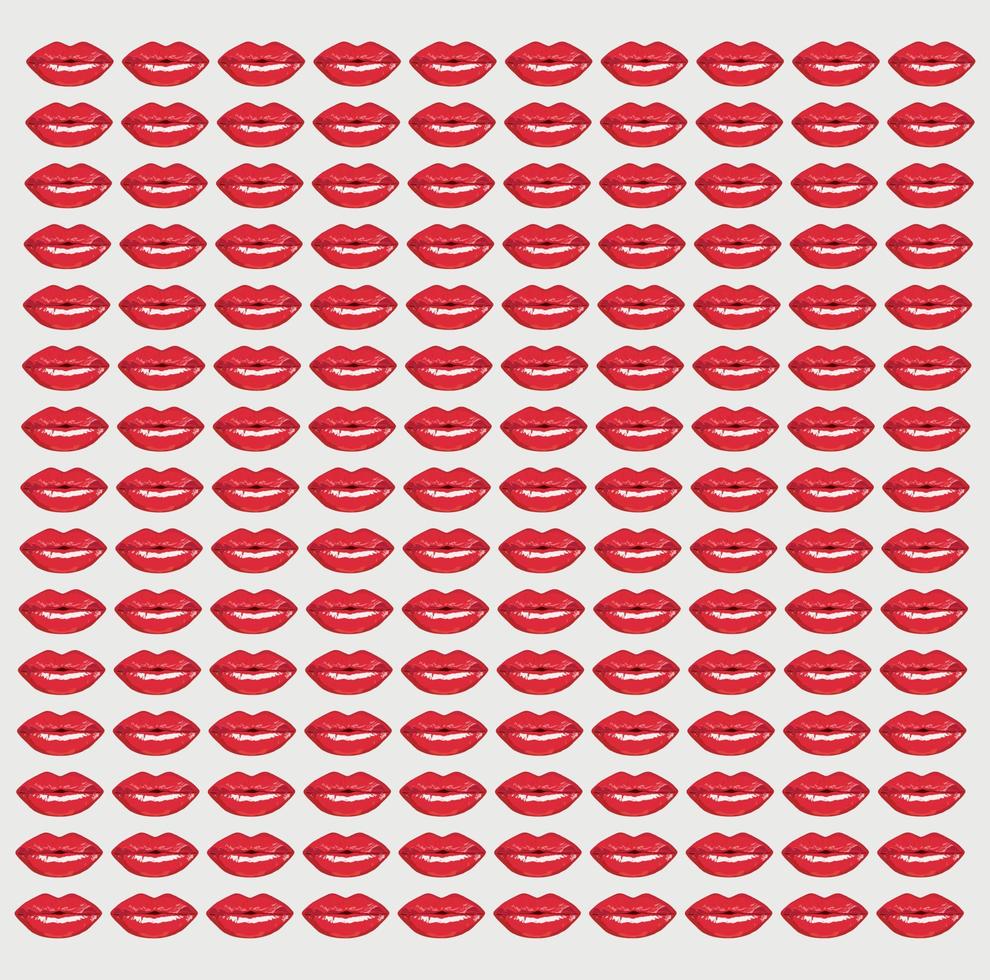 rojo labios antecedentes textura. labios antecedentes vector. vector