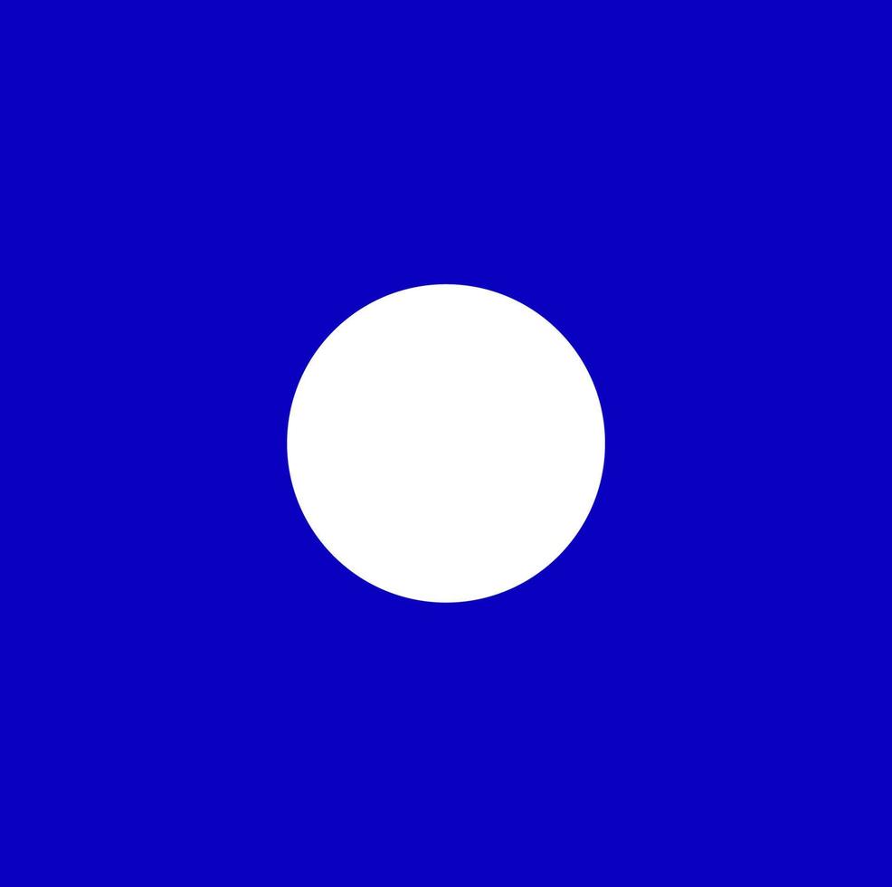 White dot on blue background. blue isolated dot background. vector