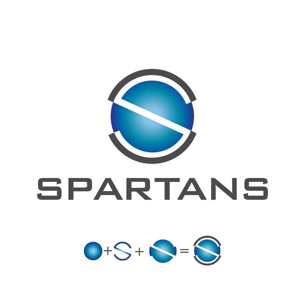 Spartans typography symbol. Spartans lettering icon. vector