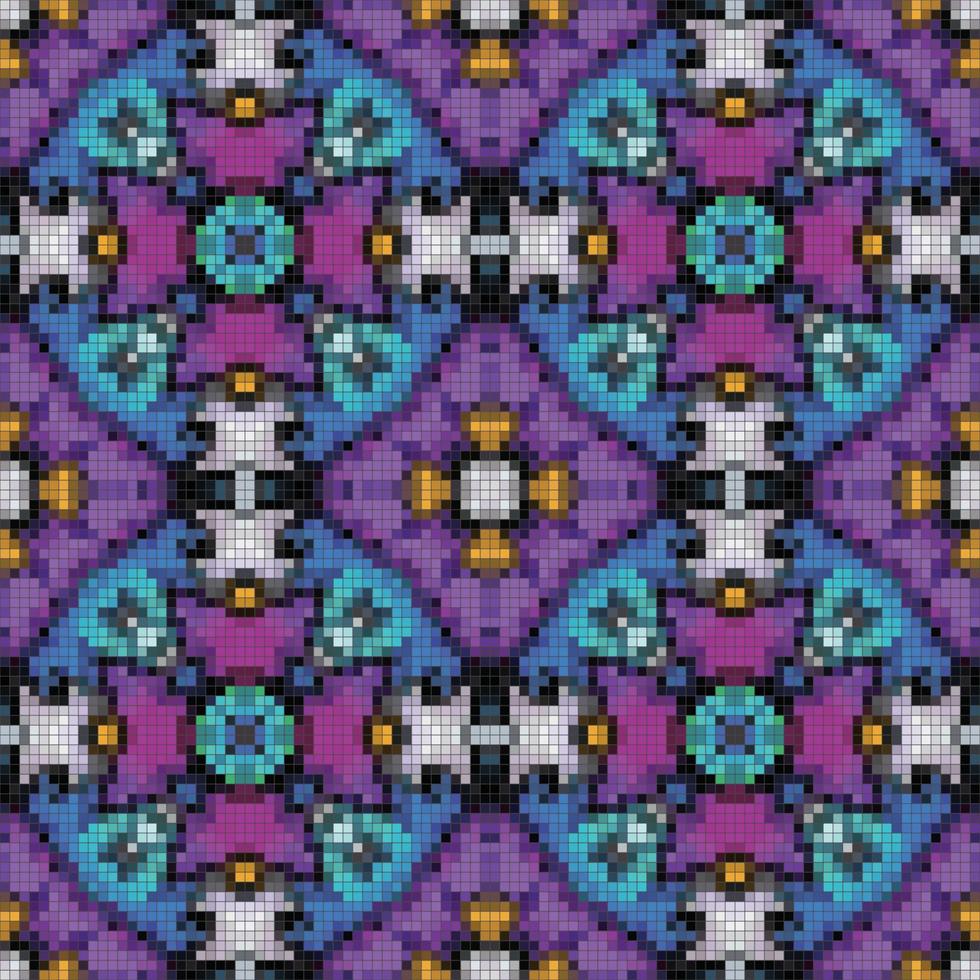 Ethnic boho seamless pattern. Traditional ornament. Folk motif. Textile rapport. vector