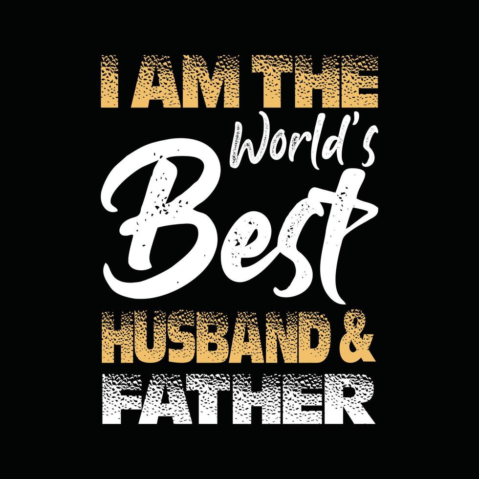 Father T-shirt Design vector