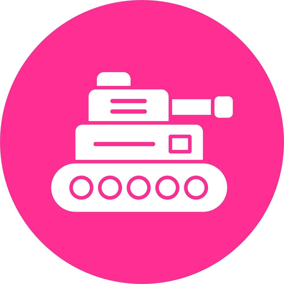 Military Tank Vector Icon