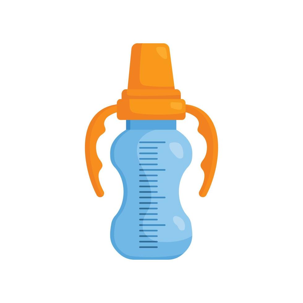 infant feeding bottle cartoon vector illustration