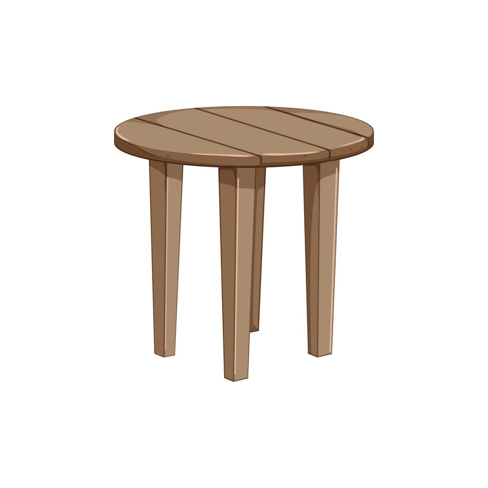 nature garden outdoor table cartoon vector illustration