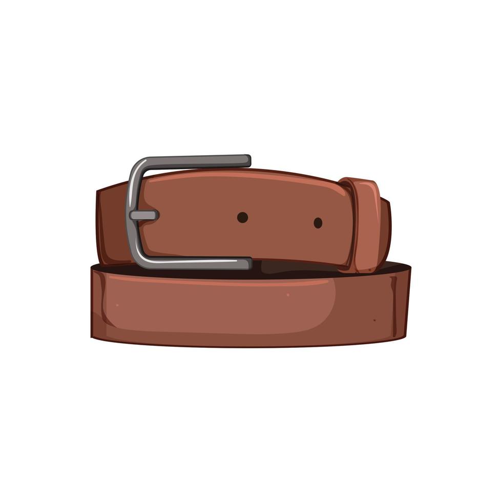 buckle leather belt cartoon vector illustration 20294756 Vector Art at