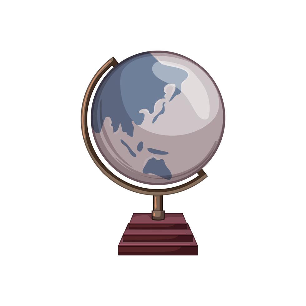 ocean globe cartoon vector illustration