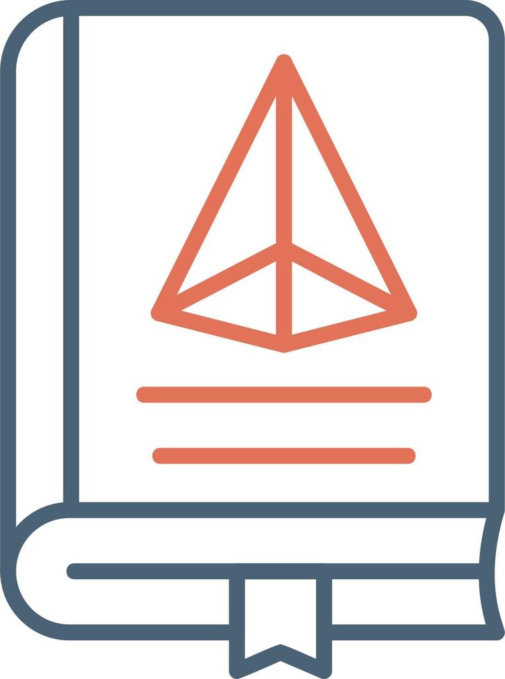 Trigonometry Book Vector Icon