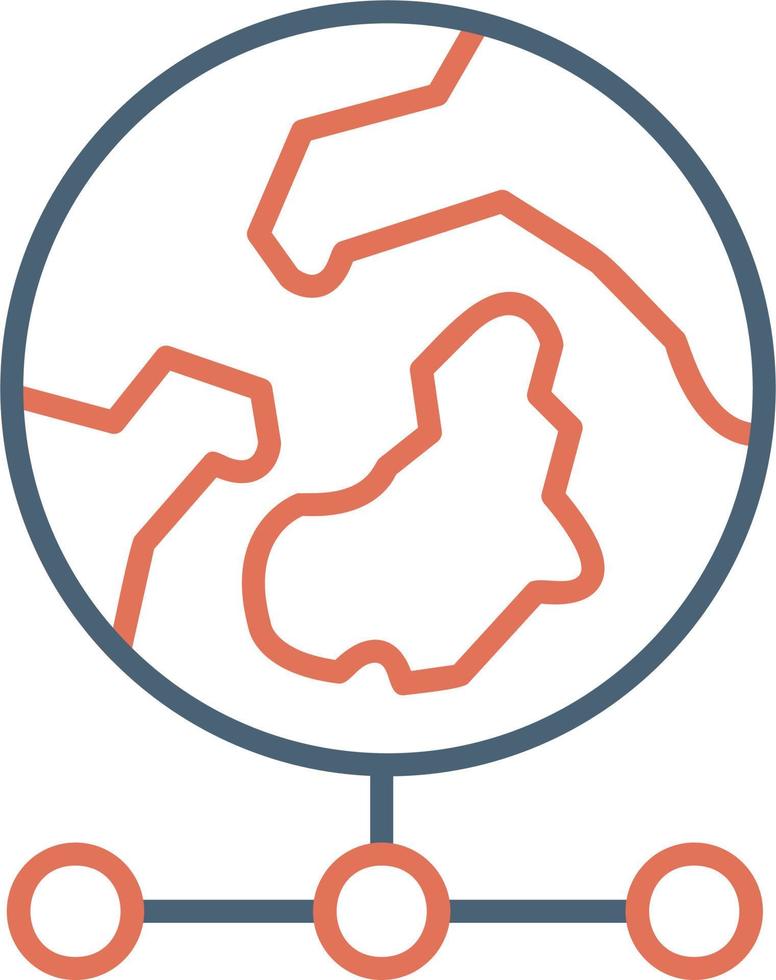 World Grid Vector Icon