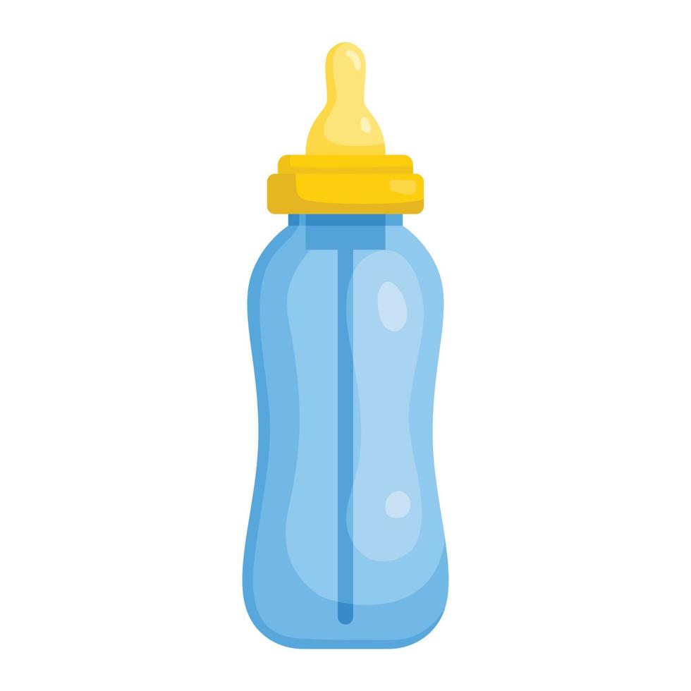 food feeding bottle cartoon vector illustration