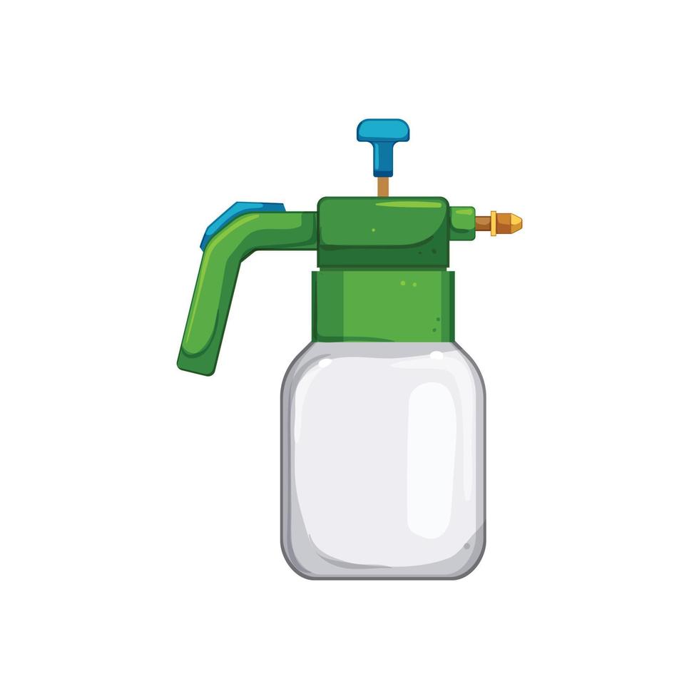 equipment garden sprayer cartoon vector illustration