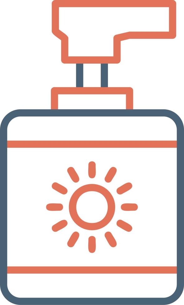 Sunblock Vector Icon