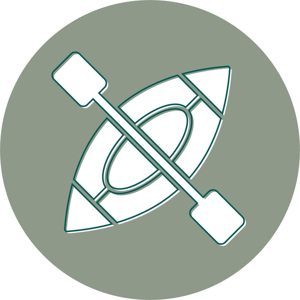 Kayak Vector Icon