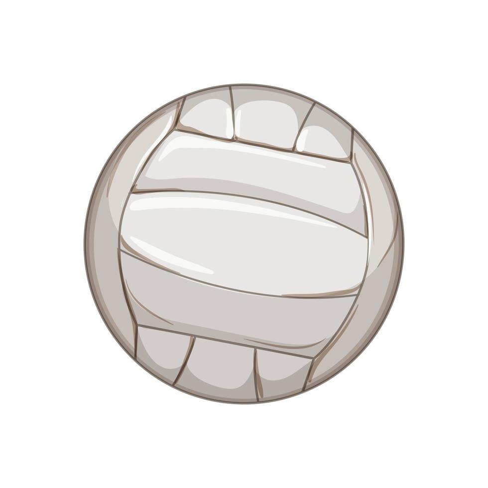 vóleibol pelota deporte dibujos animados vector ilustración