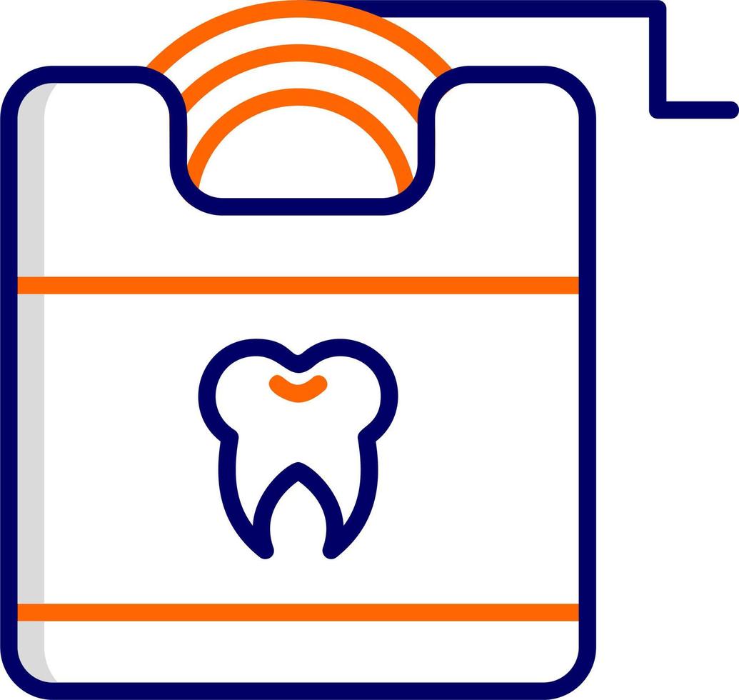 Dental Floss Vector Icon