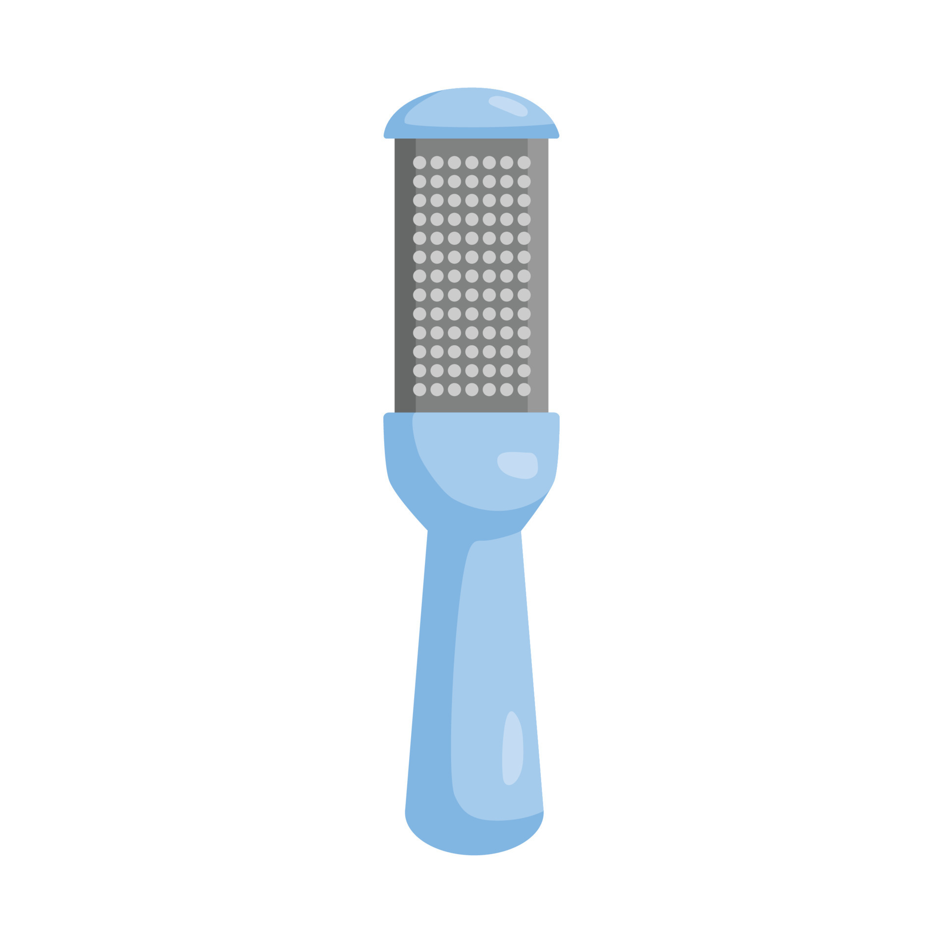 Dead callus remover cartoon Royalty Free Vector Image