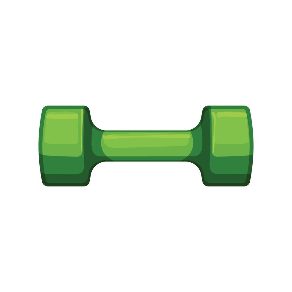 bodybuilding dumbbell cartoon vector illustration