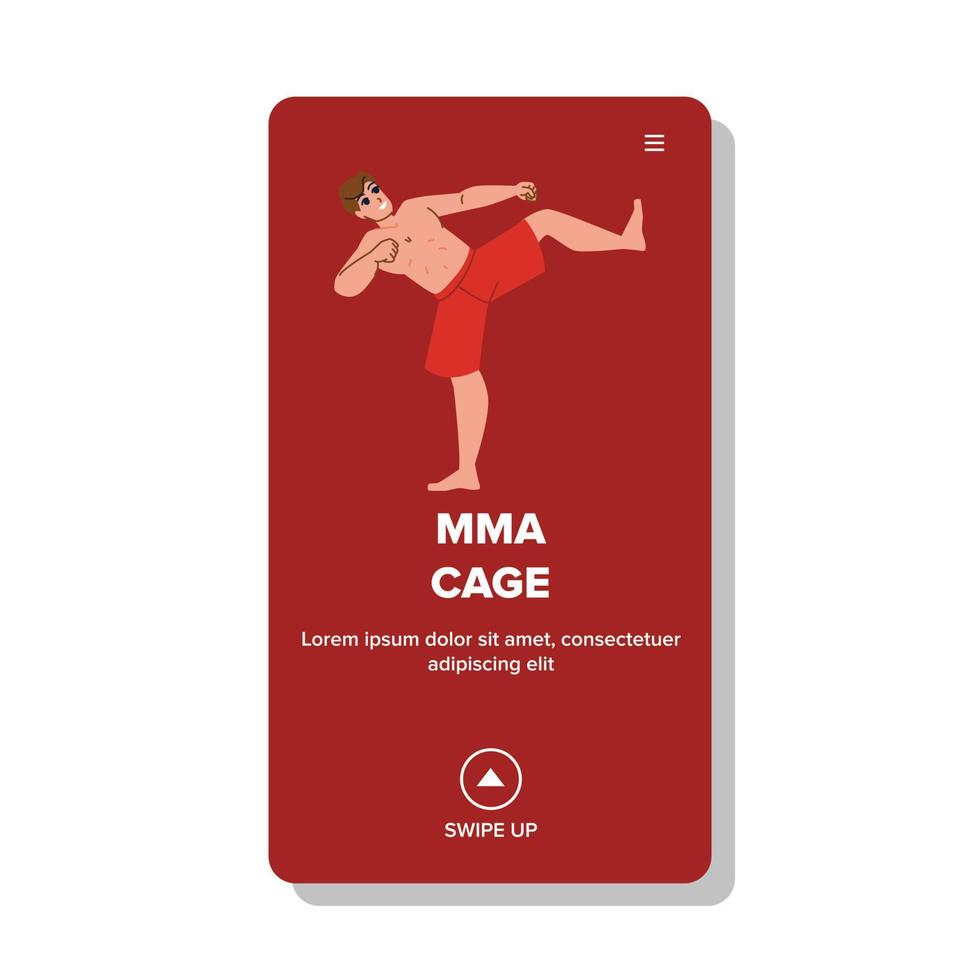 mma cage vector