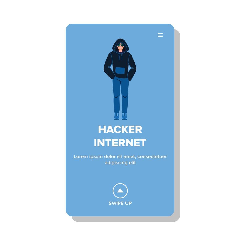 hacker Internet vector