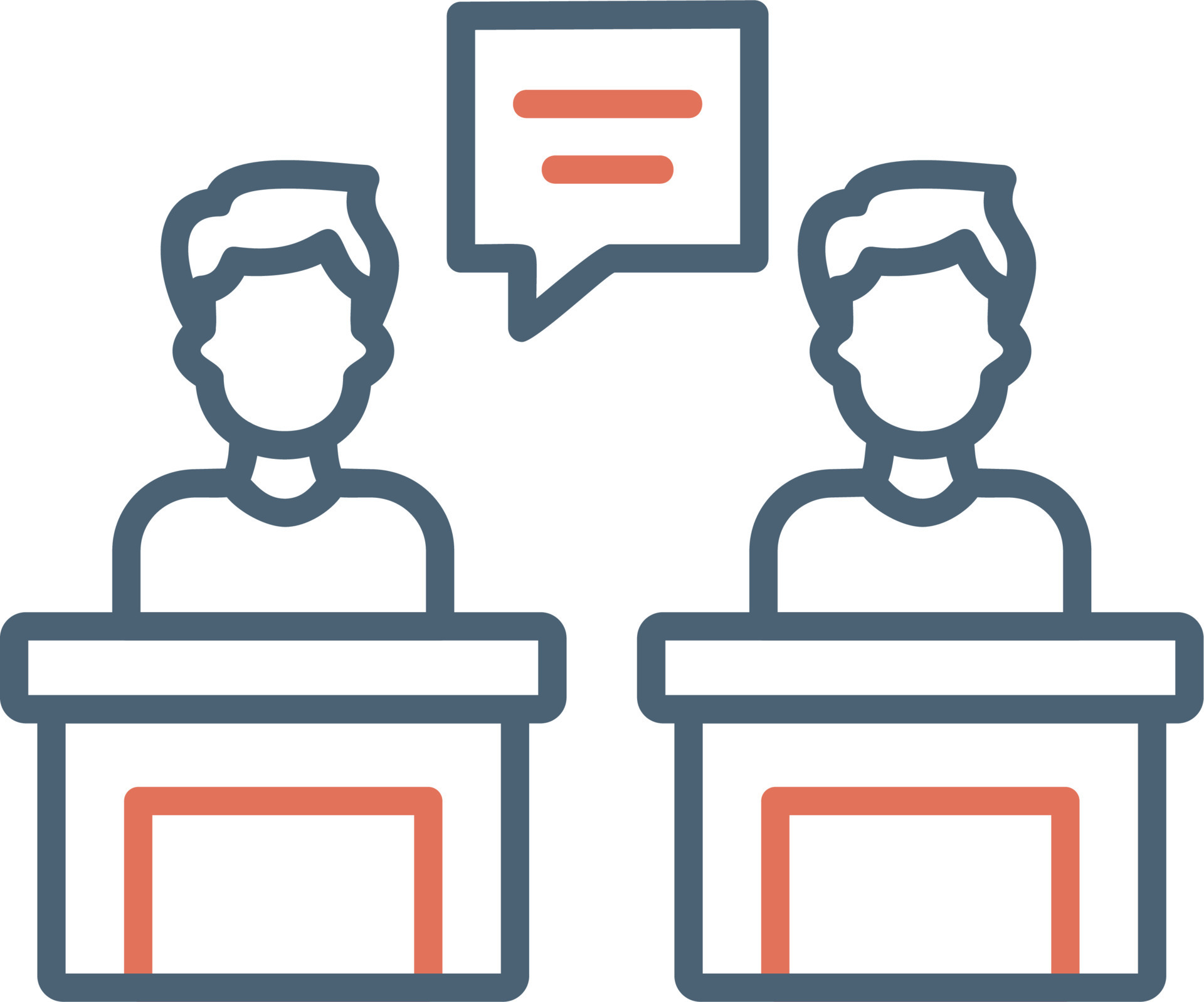 Debate Vector Icon 20296155 Vector Art at Vecteezy