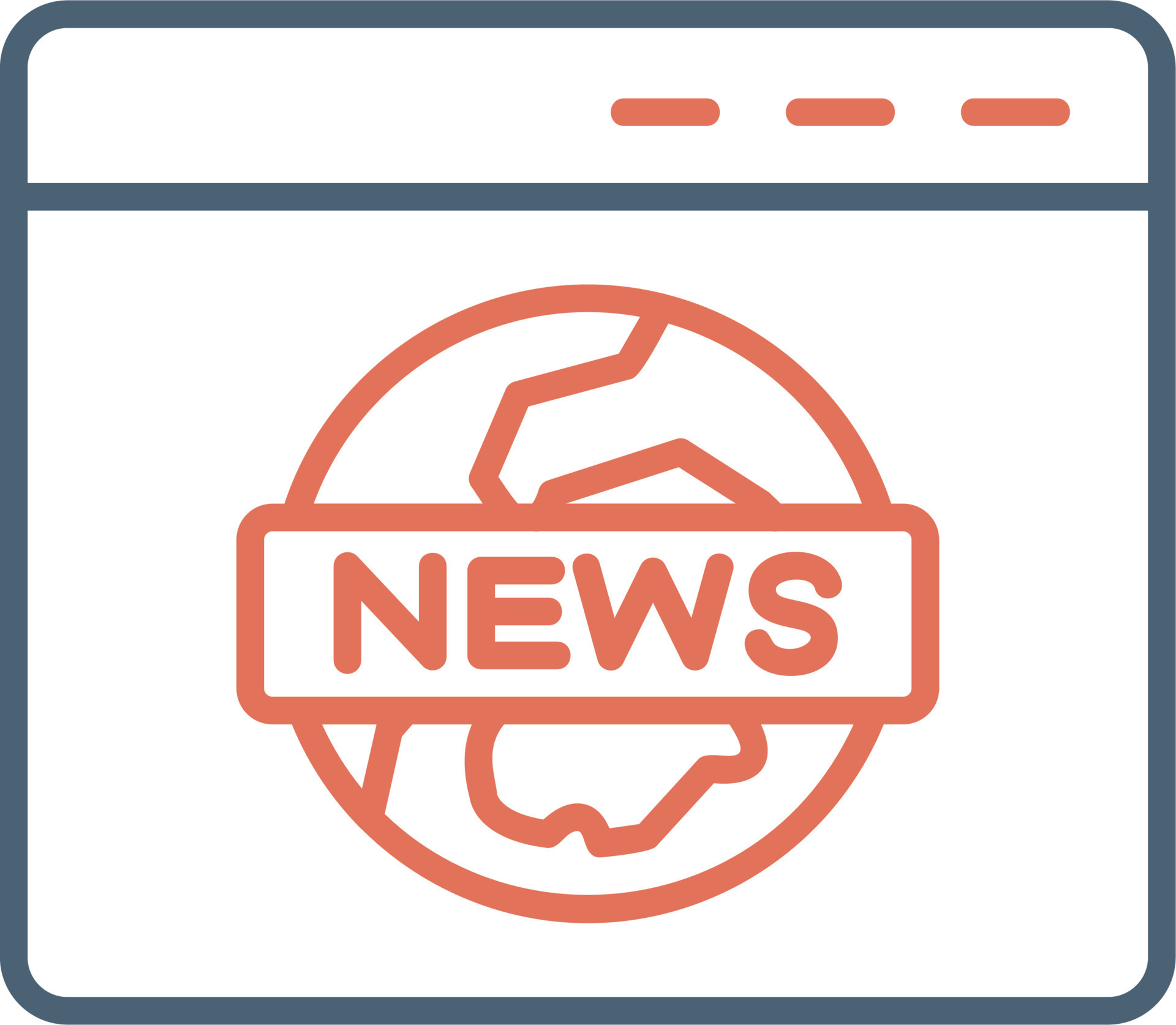 News Report Vector Icon 20296164 Vector Art at Vecteezy