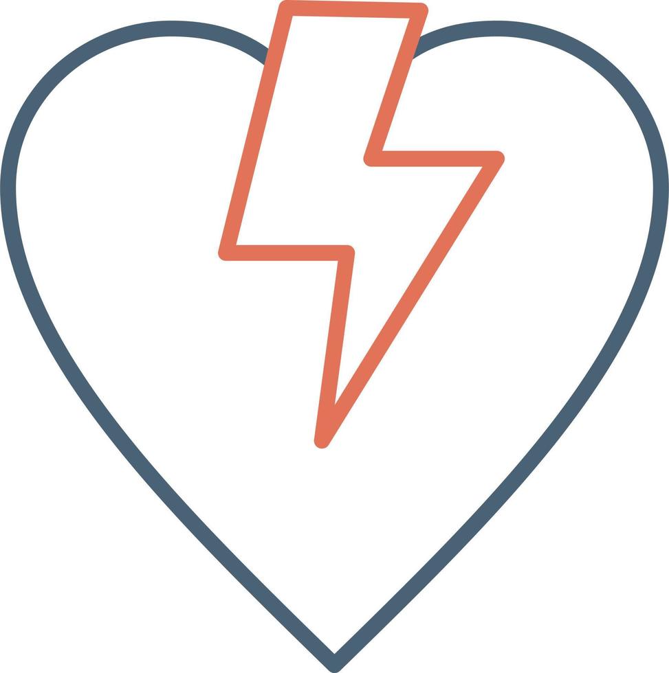 Broken Heart Vector Icon