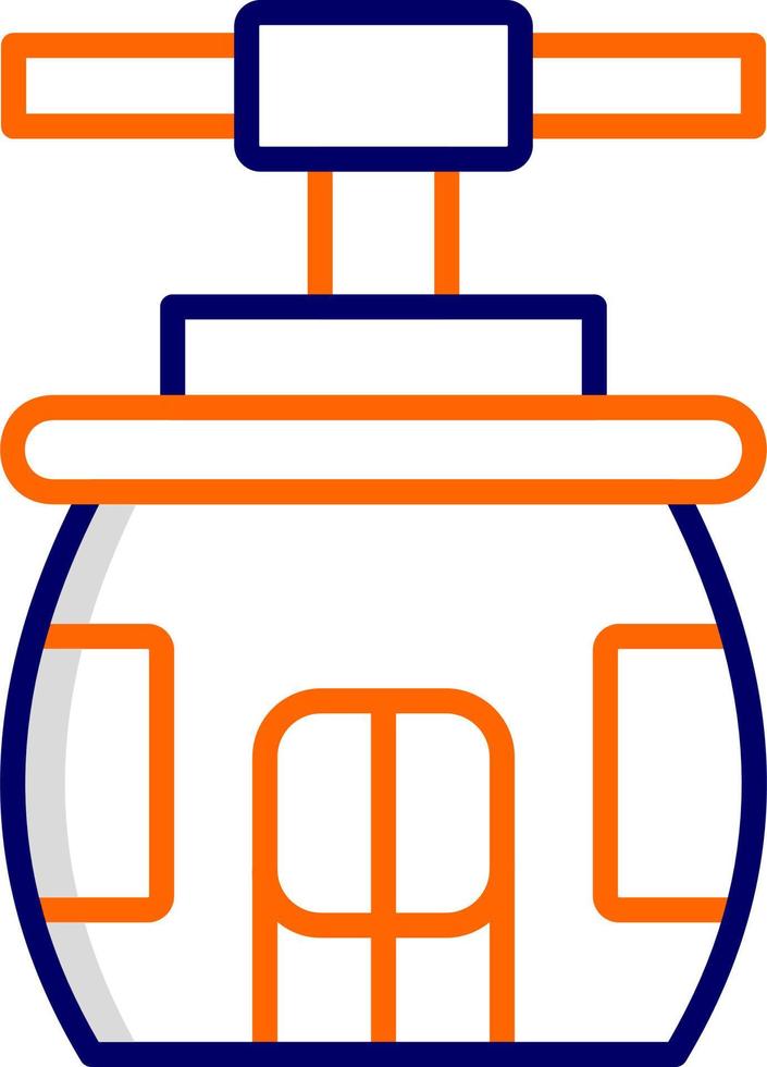 Cableway Vector Icon