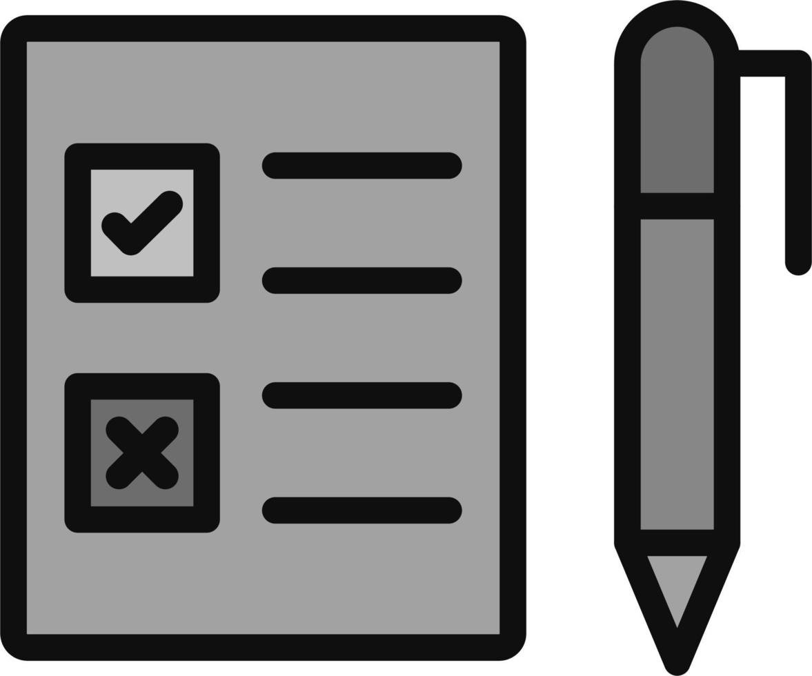 Exam Vector Icon