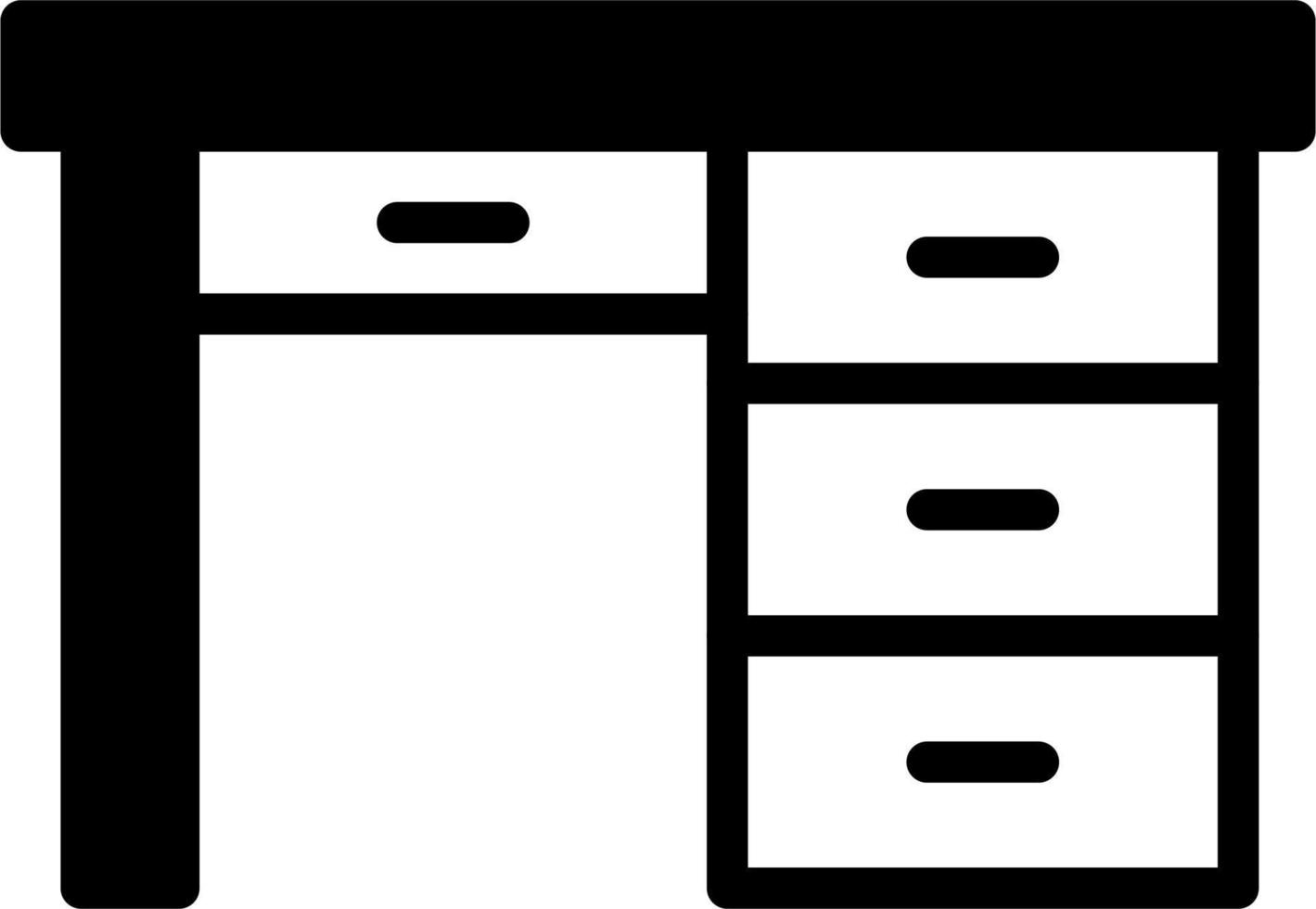 Desk Vector Icon