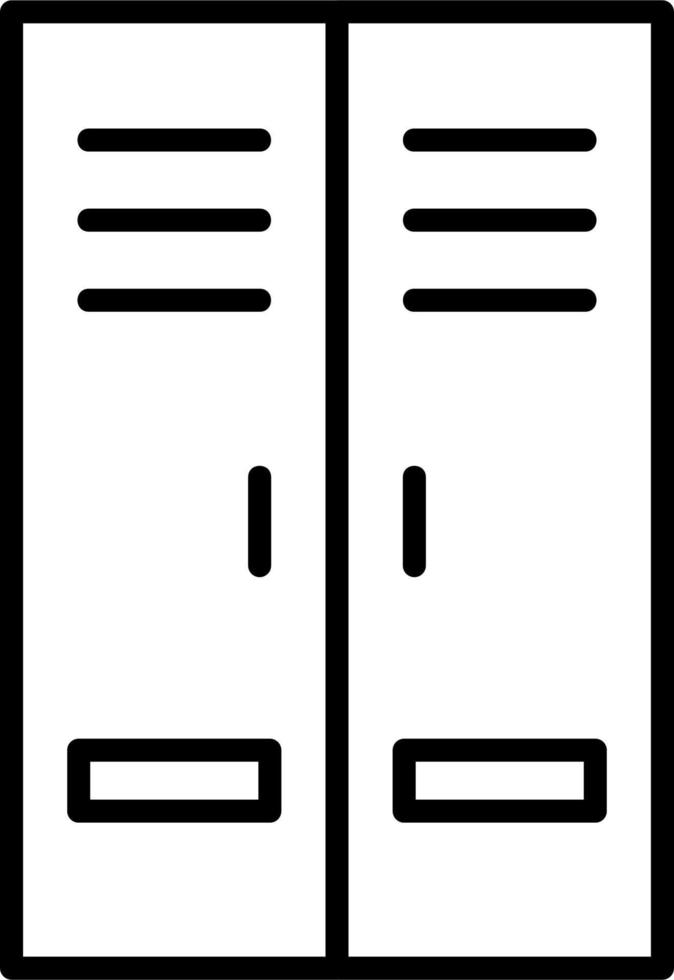 Locker Vector Icon