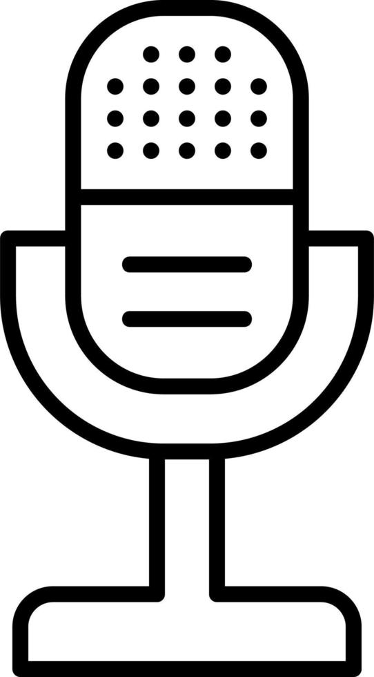 Microphone Vector Icon