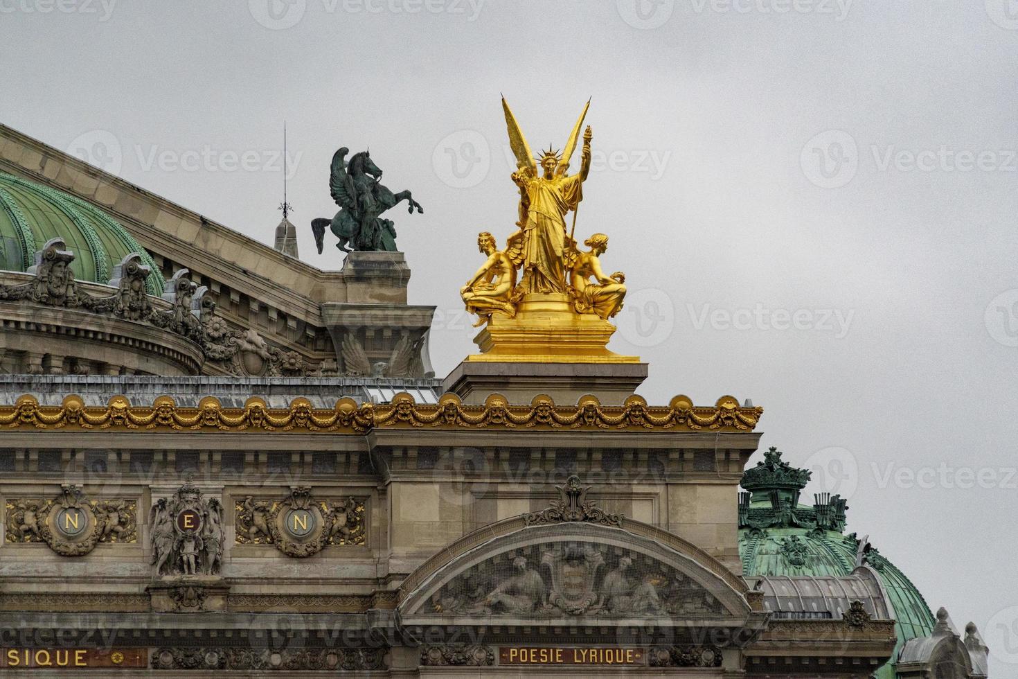 opera garnier paris detail photo
