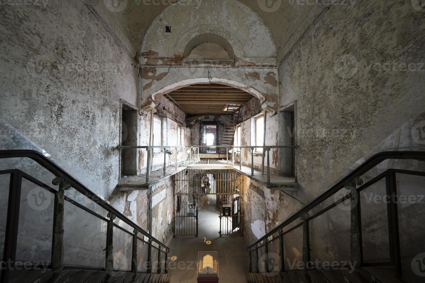 old philadelphia abandoned penitentiary photo