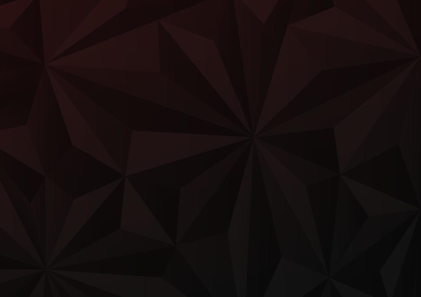 abstract low poly dark background with triangle shapes vector