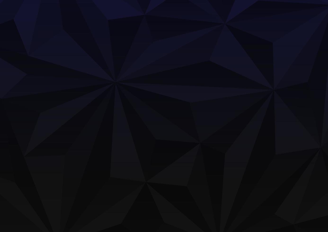 abstract low poly dark background with triangle shapes vector