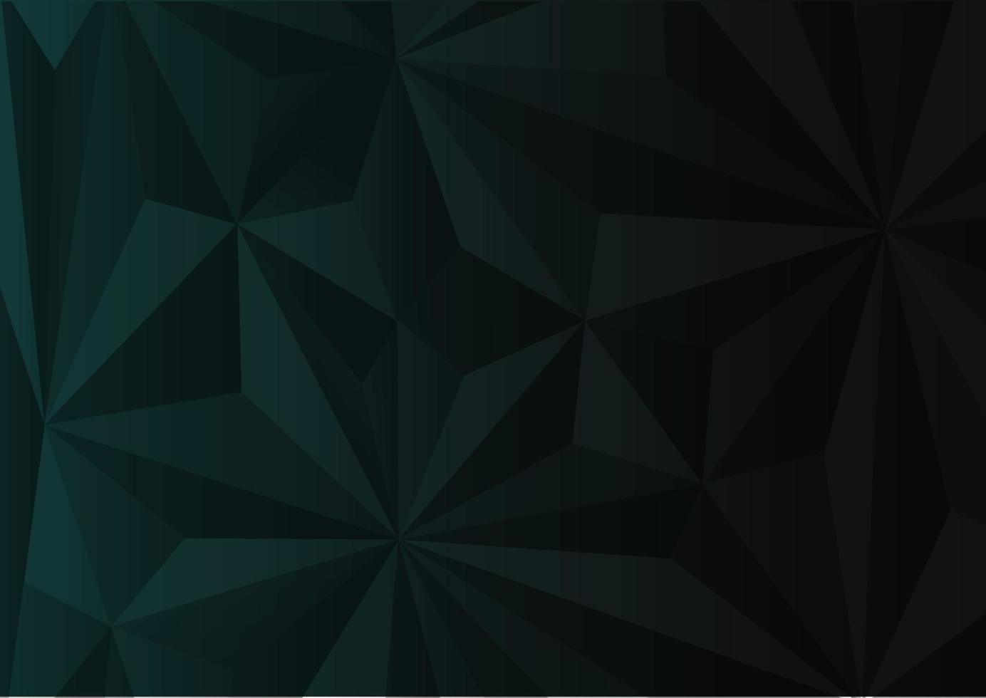 abstract low poly dark background with triangle shapes vector