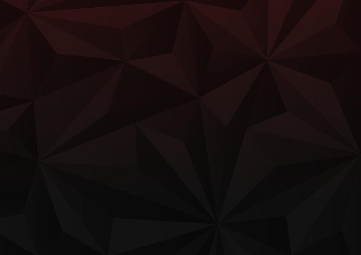 abstract low poly dark background with triangle shapes vector