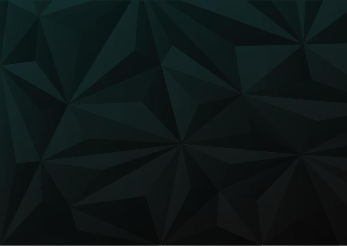 abstract low poly dark background with triangle shapes vector