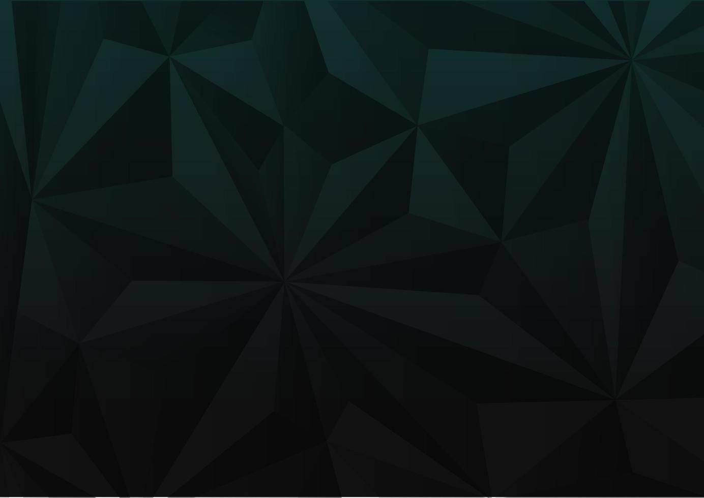 abstract low poly dark background with triangle shapes vector